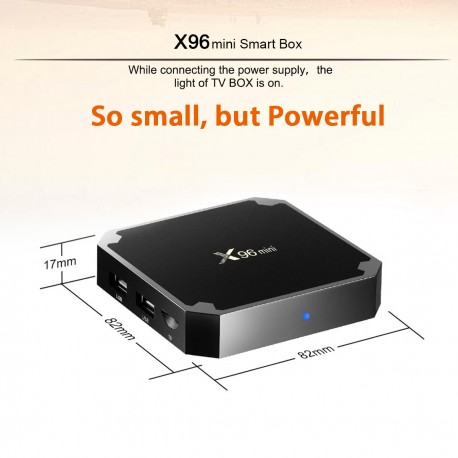 ТВ приставка X96 Mini Amlogic S905W 2/16 Гб с внешним ИК приемником  оптом-3