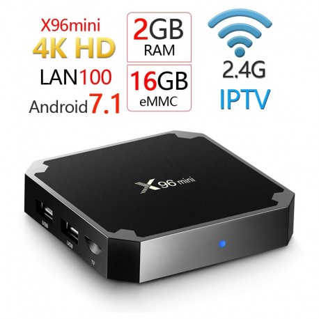 ТВ приставка X96 Mini Amlogic S905W 2/16 Гб с внешним ИК приемником  оптом-2