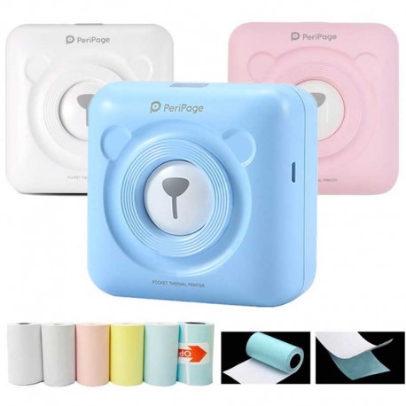 Карманный принтер PeriPage Mini Printer A6  оптом-7