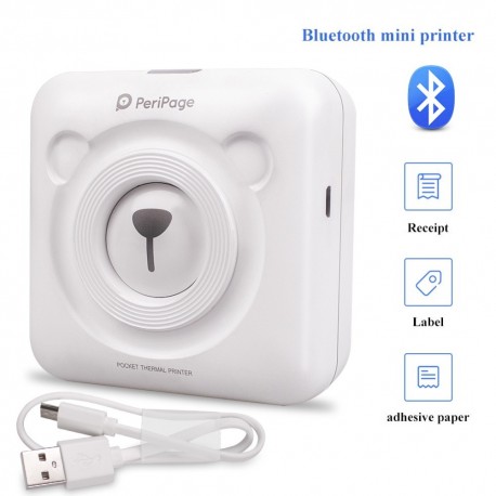 Карманный принтер PeriPage Mini Printer A6  оптом-11