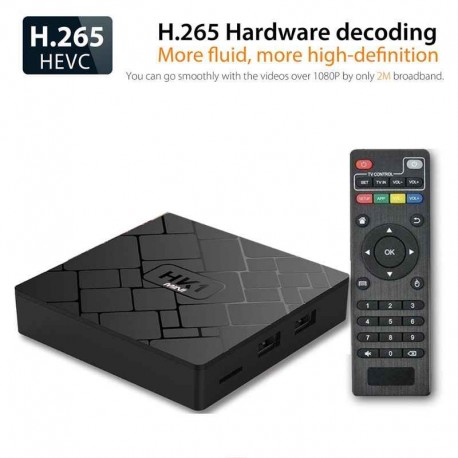 Мини Смарт ТВ приставка Vontar HK1 mini Android 8.1 2/16Гб  оптом-5