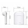 Bluetooth наушники HBQ I7S TWS  оптом