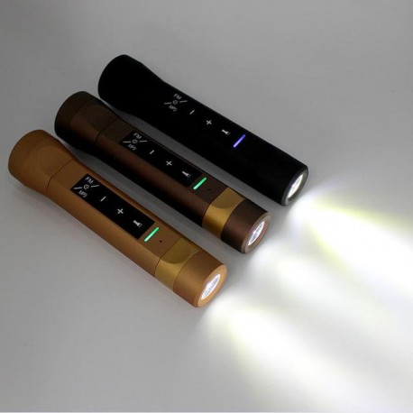 Колонка фонарик для велосипеда Multifunctional music torch  оптом-14