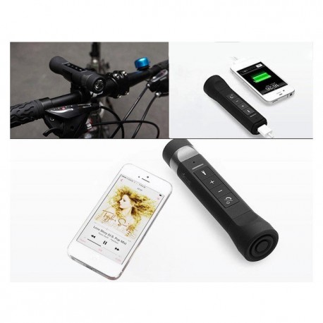 Колонка фонарик для велосипеда Multifunctional music torch  оптом-10