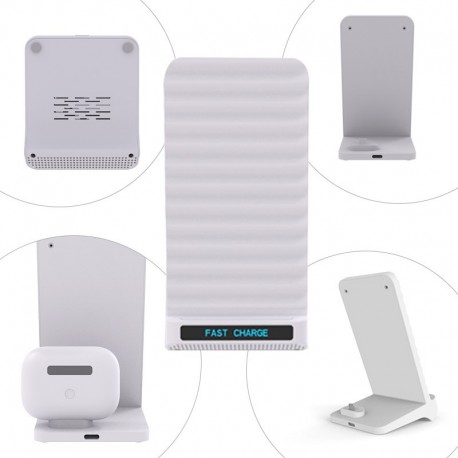 Беспроводная зарядная станция Fast Wireless Charger  оптом-1