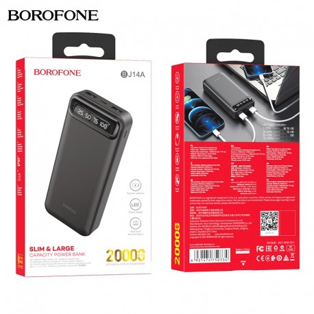 Внешний аккумулятор 20 000 mAh Borofone BJ14A  оптом-2