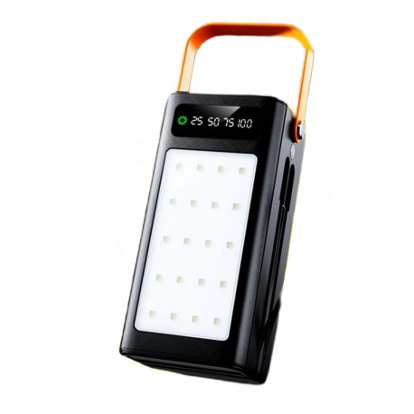 Зарядное устройство POWER BANK 80000 mAh HIGH -QUALIT на солнечной батарее с ручкой