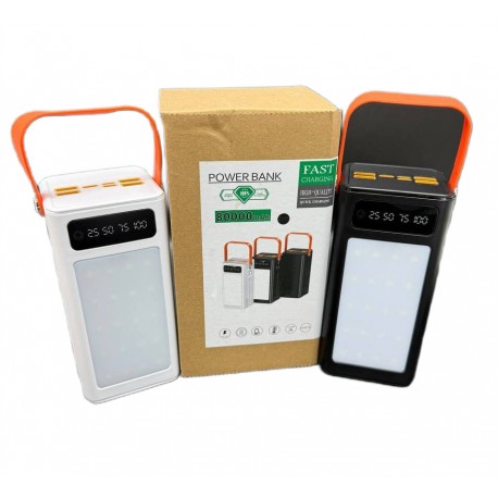 Зарядное устройство POWER BANK 80000 mAh HIGH -QUALIT на солнечной батарее с ручкой-8
