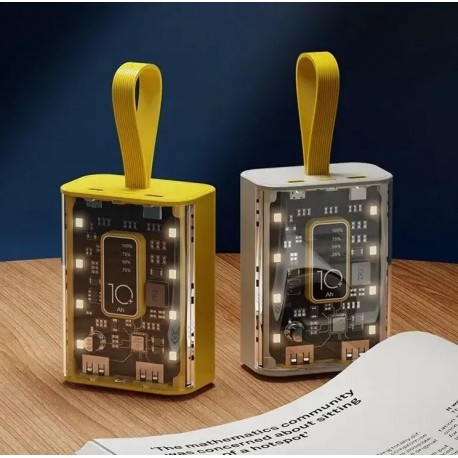 Внешний аккумулятор 10000mAh 3 в 1 - Lightning, USB, USB Type-C  оптом-5