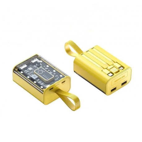 Внешний аккумулятор 10000mAh 3 в 1 - Lightning, USB, USB Type-C  оптом