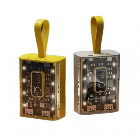 Внешний аккумулятор 10000mAh 3 в 1 - Lightning, USB, USB Type-C  оптом-2