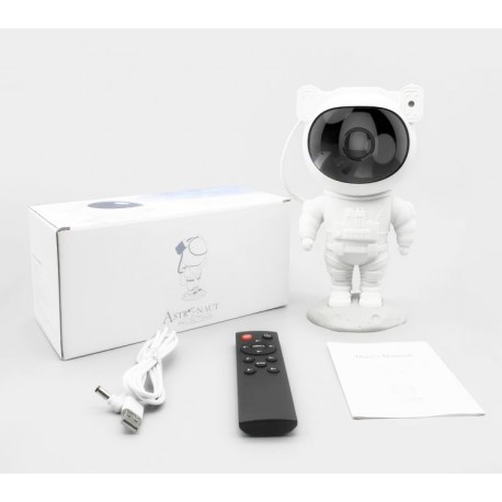 Ночник проектор Астронавт Starry Sky Projector с пультом  оптом-3