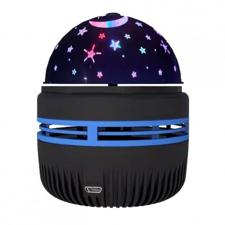 Ночник-проектор Магический шар LED USB черный  оптом-1