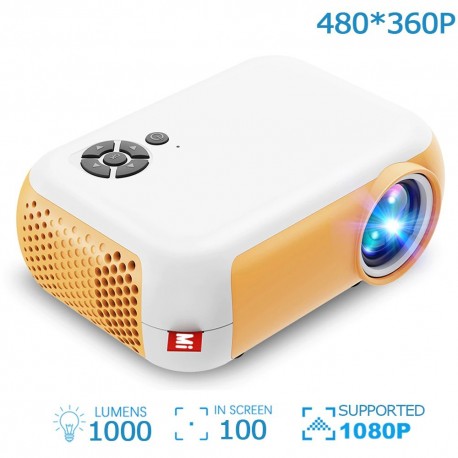 Портативный мини проектор A10  оптом-4