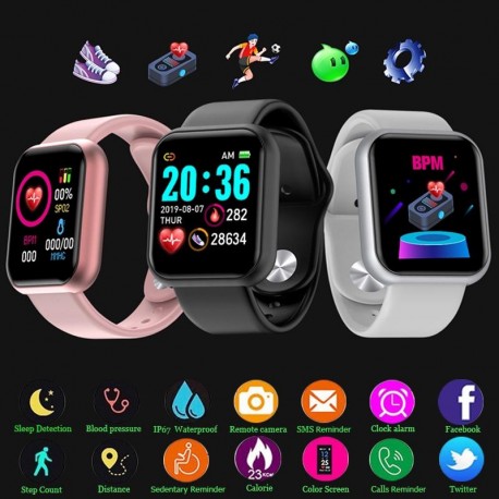 Умные часы Smart Watch y68 (d20 pro)  оптом-9