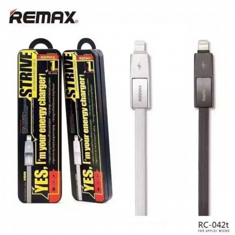 Кабель USB - Multi connector Remax RC-042t Strive micro USB/Lightning  оптом-3