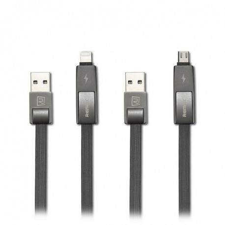 Кабель USB - Multi connector Remax RC-042t Strive micro USB/Lightning  оптом-5