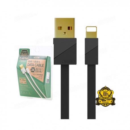 Кабель зарядки Remax Data Cable Gold Plating RC-048m 3A  оптом-1
