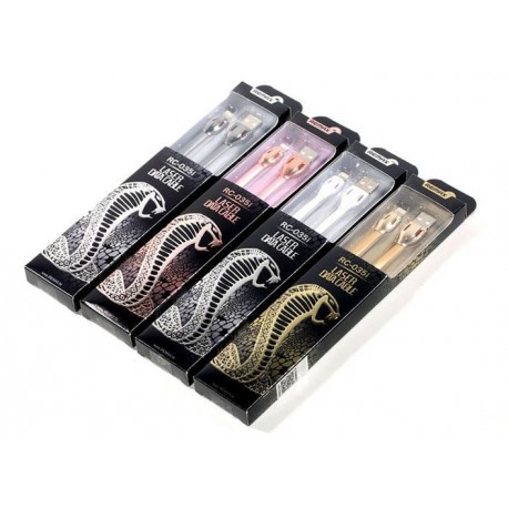 Кабель зарядки USB Lighting Remax Laser Cable RC-035  оптом-1