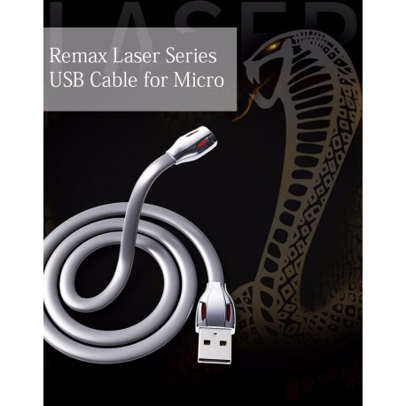 Кабель зарядки USB Lighting Remax Laser Cable RC-035  оптом-11