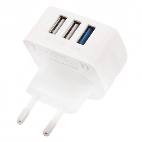 Сетевое зарядное устройство 3USB Remax RP-U31  оптом-3