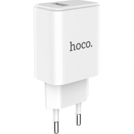 Сетевое зарядное устройство Hoco C62A Victoria With Lightning 2USB 2.1А  оптом-4