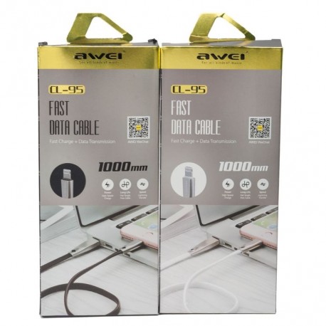 Кабель USB AWEI CL-95 Lightning  оптом-1
