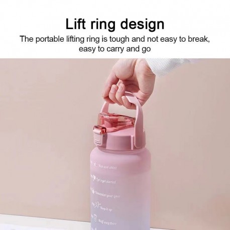 Набор бутылок для воды 2 л, 900 мл, 500 мл  оптом-5