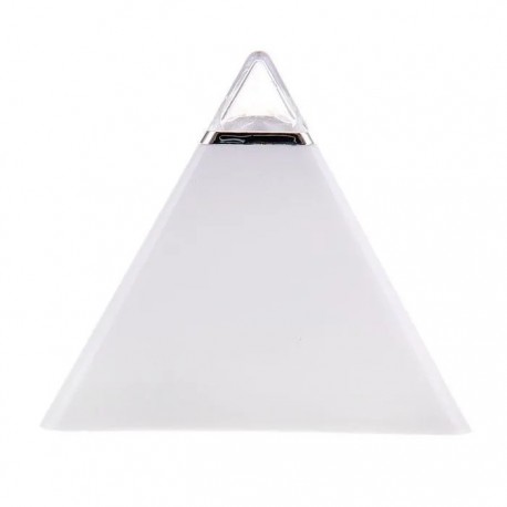 Часы-будильник Светящаяся Пирамида с термометром, календарем  оптом-2