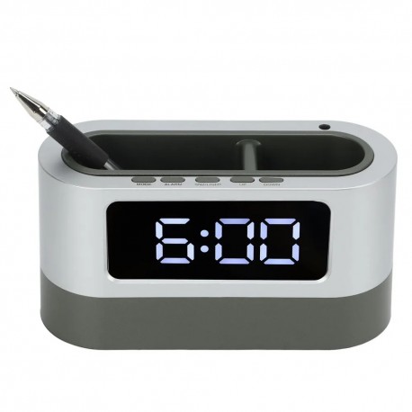 Электронные часы-будильник с подставкой LL-038 с органайзером, календарем  оптом-1