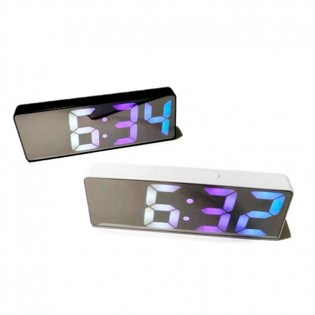 Электронные Настольные Часы с будильником, термометром и календарем  оптом
