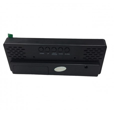 Электронные Настольные Часы с будильником, термометром и календарем  оптом-2