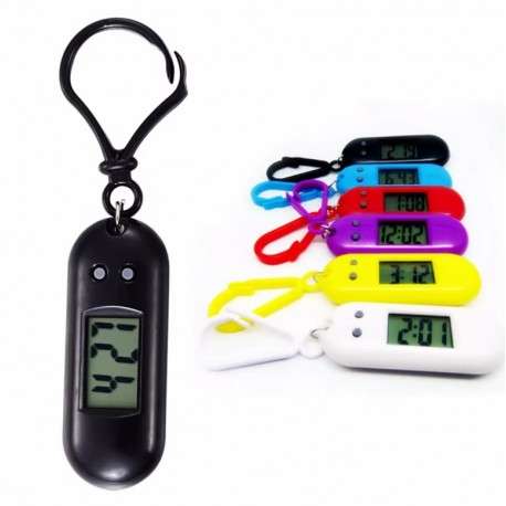Карманные цифровые электронные часы-брелок  оптом-3