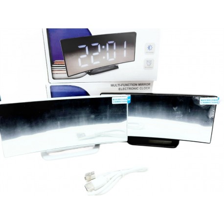 Электронные часы-будильник с термометром-1