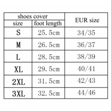 Защитные чехлы для обуви от дождя и грязи  оптом-1
