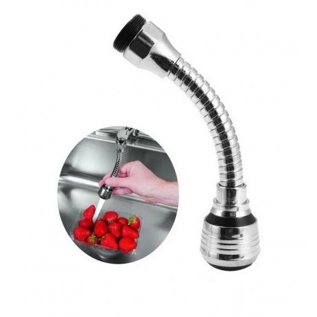 Универсальный гибкий кран-насадка аэратор для воды Turbo Flex 360  оптом-8