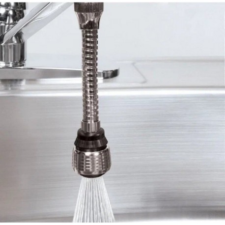 Универсальный гибкий кран-насадка аэратор для воды Turbo Flex 360  оптом-10