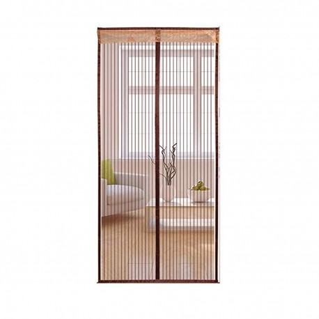 Москитная сетка для двери на магнитах с кружевом 100 х 210 см  оптом