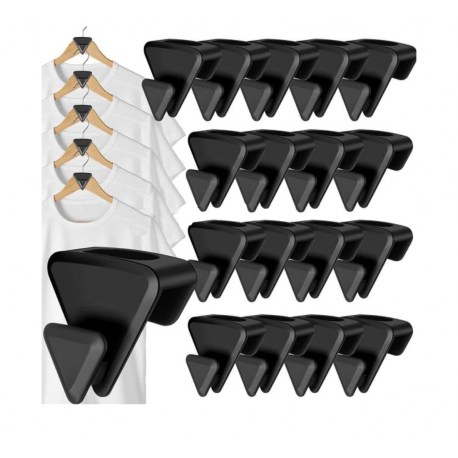 Набор крючков уголков для вешалки каскадом 12 шт EXTRA SPACE TRIANGLES  оптом-1
