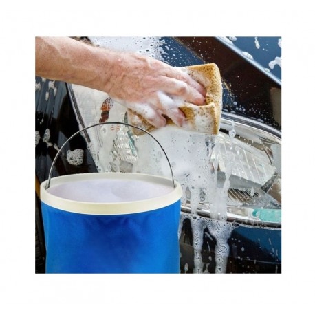 Складное ведро Флексибл Вотер Пейл 11 л  оптом-4