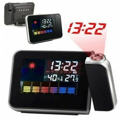 Часы с проекцией и метеостанцией DS-8190  оптом-1