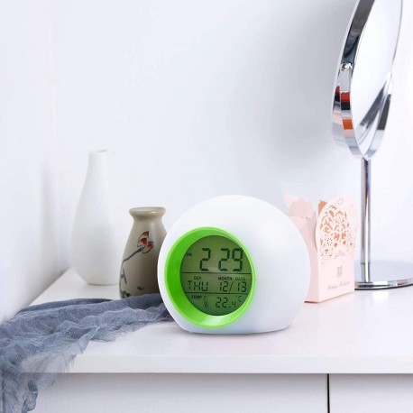 Электронные часы-будильник Color Change  оптом-6