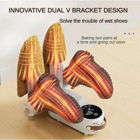 Электрическая сушилка для обуви SHOE DRYER с ЖК-дисплеем и таймером  оптом-8