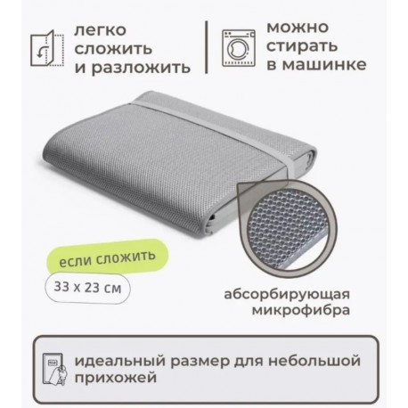 Силиконовый Коврик для сушки обуви-3