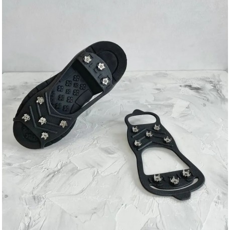 Ледоступы универсальные 8 шипов для любой обуви, 2 шт  оптом-5