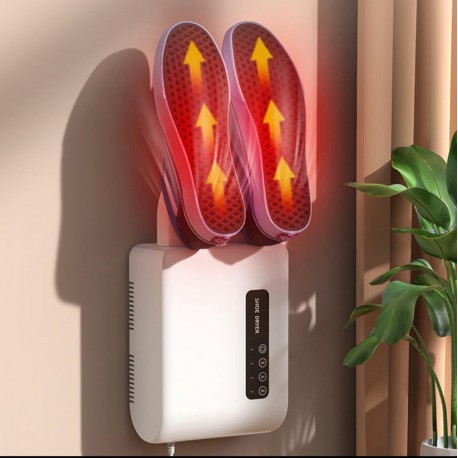 Многофункциональная настенная сушилка для обуви ультрафиолетовая озоновая дезинфекция  оптом-9