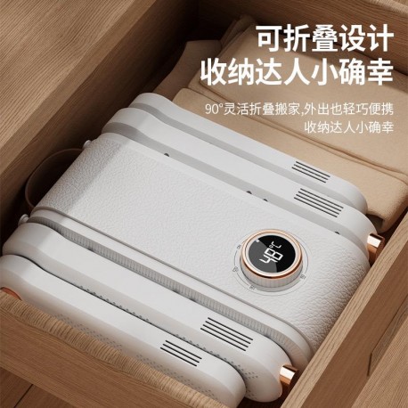 Сушилка для обуви на 2 пары с цифровым дисплеем, белая  оптом-7