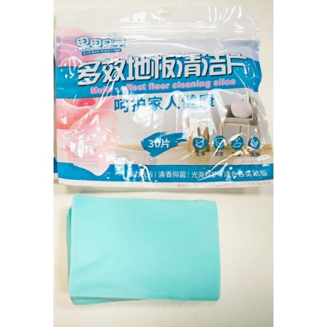 Салфетки для мытья полов Guo Guo Jing Ling Multi-effect floor cleaning slice 30 шт оптом-2