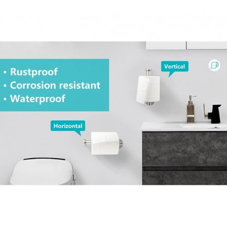 Держатель для туалетной бумаги из нержавеющей стали  оптом-6