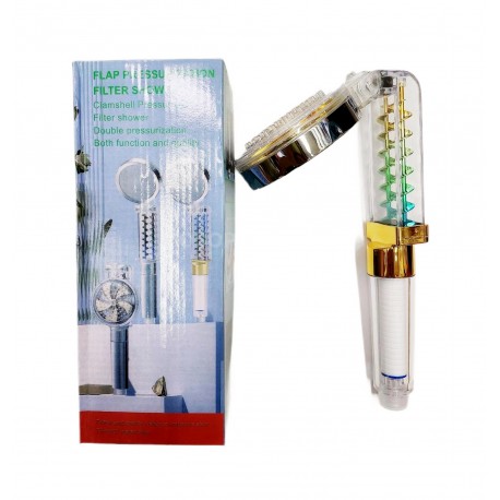 Фильтрующий душ-лейка FLAP PRESSURIZATION FILTER SHOWER турбо с двойным давлением  оптом